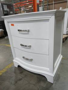 lot 252 image: allen  roth Tennaby White Single Sink Vanity Cabinet (Common 30-in x 22-in) 1212VA-30-20