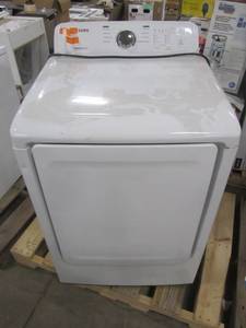 lot 116 image: Samsung 7.2-cu ft Gas Dryer (White) DV40J3000GW