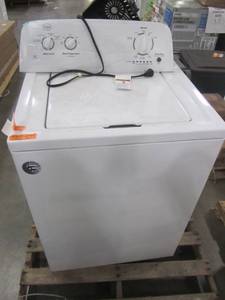 lot 117 image: Roper 3.5-cu ft High-Efficiency Top-Load Washer with Agitator (White) RTW4516FW