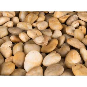 lot 124 image: Entire Pallet - 40 lb. Dorado Beach River Rock Bag LHDPEBMDOR5POL40