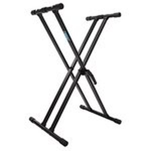 lot 192 image: 2 Extreme by On stage Adjustable Double X Keyboard Stands x202 - New in Box