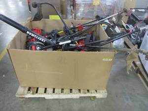lot 166 image: WHOLESALE MIXED PALLET OF RETURNS - OUTDOOR POWER