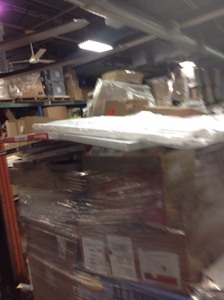 Full Pallet mixed lot Kitchen Sinks, Microwave, Osmosis Water Filter,  Toto toilet, Home Decor, Husky Tool Box, Bathroomkitchen items, Outdoor Items and more.. Customer Returns condition range from fair to in like new condition