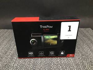 lot 1 image: TrekPow by ABOX T1 HD Dash Cam, 1080P