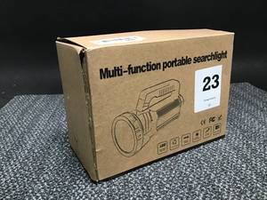 lot 23 image: Multi-Function Portable Searchlight LED USB Flashlight