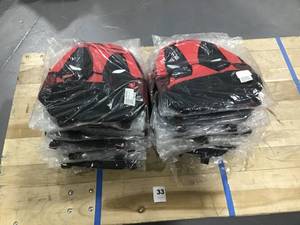 lot 33 image: Resellers Lot- DC Comics Deadpool Mask Backpack- Lot of 25, individually packaged