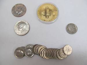 assorted coins