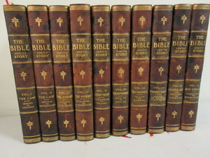 lot 401 image: THE BIBLE AND ITS STORY VOLUMES 1-10