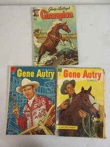 lot 404 image: GENE AUTRY DELL COMICS