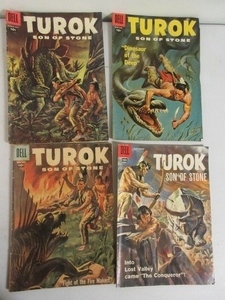 lot 410 image: TUROK SON OF STONE BY DELL COMICS