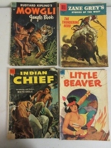 lot 411 image: DELL OLD WEST COMICS