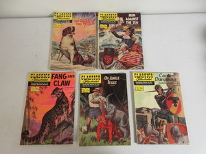 lot 413 image: CLASSICS ILLUSTRATED BY GILBERTON COMPANY