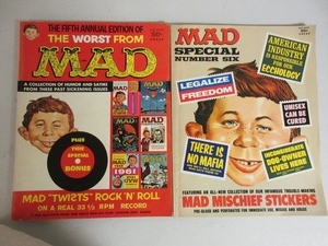 lot 429 image: TWO MAD SPECIAL EDITIONS BY E.C. PUBLICATIONS