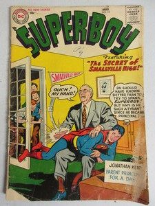 lot 440 image: DC COMICS SUPERBOY MARCH NO. 55