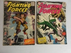 lot 447 image: DC COMICS OUR FIGHTING FORCES MAR. NO. 19 AND AUG. NO. 24