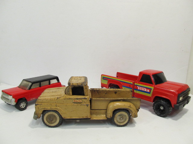 metal toy trucks