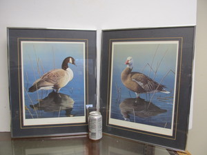 lot 71 image: Signed & Numbered Duck & Goose Wildlife Prints by Daniel Smith