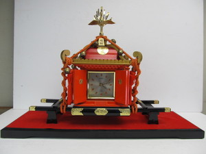 lot 15 image: Vintage CITIZEN Japanese Norimono Mantel Clock 