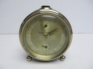lot 100 image: Working vintage German DIEHL Alarm Clock