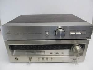 lot 3 image: Vintage ONKYO Stereo Equipment - Tuner & Preamplifier