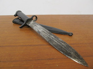 lot 192 image: Antique Swedish Military Bayonet wScabbard