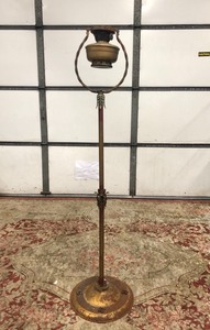 lot 2 image: Antique ALADDIN Model 12 Floor Lamp