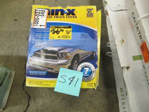 lot S41 image: Rain-X Size X-Large Truck Cover in Blue