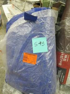 lot S45 image: Everbilt 16 ft. x 20 ft. Blue Medium Duty Tarp
