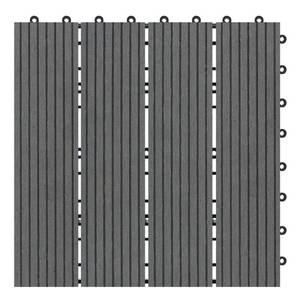 lot S55 image: Naturesort Terrace Cement 45 in. Thickness x 12 in. Width x 12 in. Length Deck Tile Composite Bamboo Flooring (11 sq. ft. per Box)
