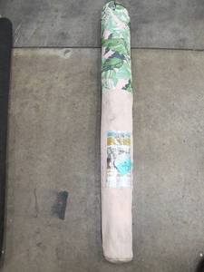 lot S80 image: Hampton Bay 10 ft. Aluminum Market Auto Tilt Market Umbrella in FernOatmeal
