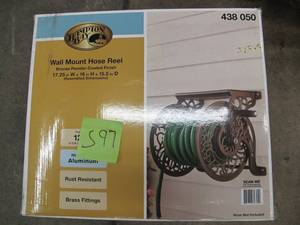 lot S97 image: Hampton Bay Wall-Mounted Hose Reel