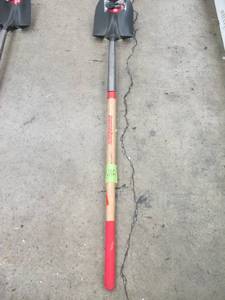 lot S110 image: Razor-Back 48 in. Wood Handle Round Point Shovel