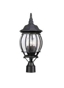 lot S65 image: Hampton Bay 884463 Exterior Post Lantern in Black
