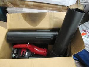 lot S64 image: Homelite 150 MPH 400 CFM 26cc Gas Handheld Blower Vacuum - Untested AS-IS