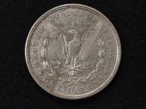 lot 41 image: 1921 D Morgan Silver Dollar...