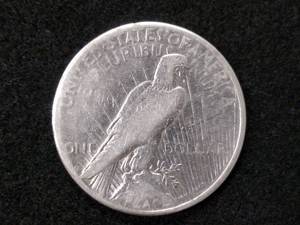 lot 60 image: 1922 S Peace Silver Dollar...