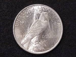lot 63 image: 1923 Peace Silver Dollar...