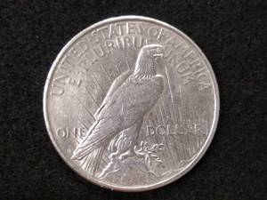 lot 69 image: 1923 S Peace Silver Dollar...