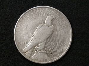 lot 75 image: 1926 D Peace Silver Dollar...
