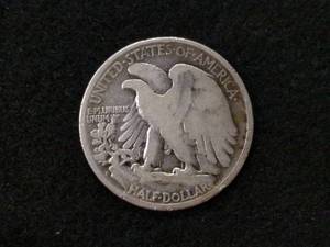 lot 83 image: 1917 S Walking Liberty Silver Half ...