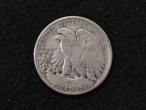lot 85 image: 1927 S Walking Liberty Silver Half ...
