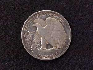 lot 86 image: 1935 Walking Liberty Silver Half Do...