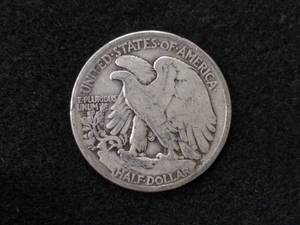 lot 88 image: 1936 Walking Liberty Silver Half Do...