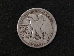 lot 89 image: 1936 D Walking Liberty Silver Half ...