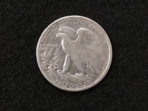 lot 103 image: 1943 S Walking Liberty Silver Half ...