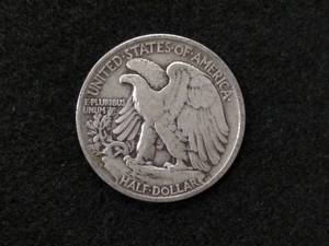 lot 110 image: 1946 S Walking Liberty Silver Half ...