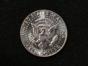 lot 124 image: 1964 AU Kennedy Silver Half Dollar...