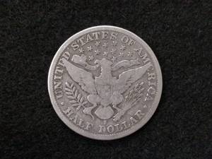 lot 130 image: 1903 S Barber Silver Half Dollar...