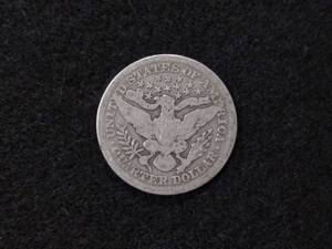 lot 134 image: 1915 Barber Silver Quarter...