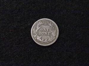 lot 137 image: 1916 Barber Silver Dime...